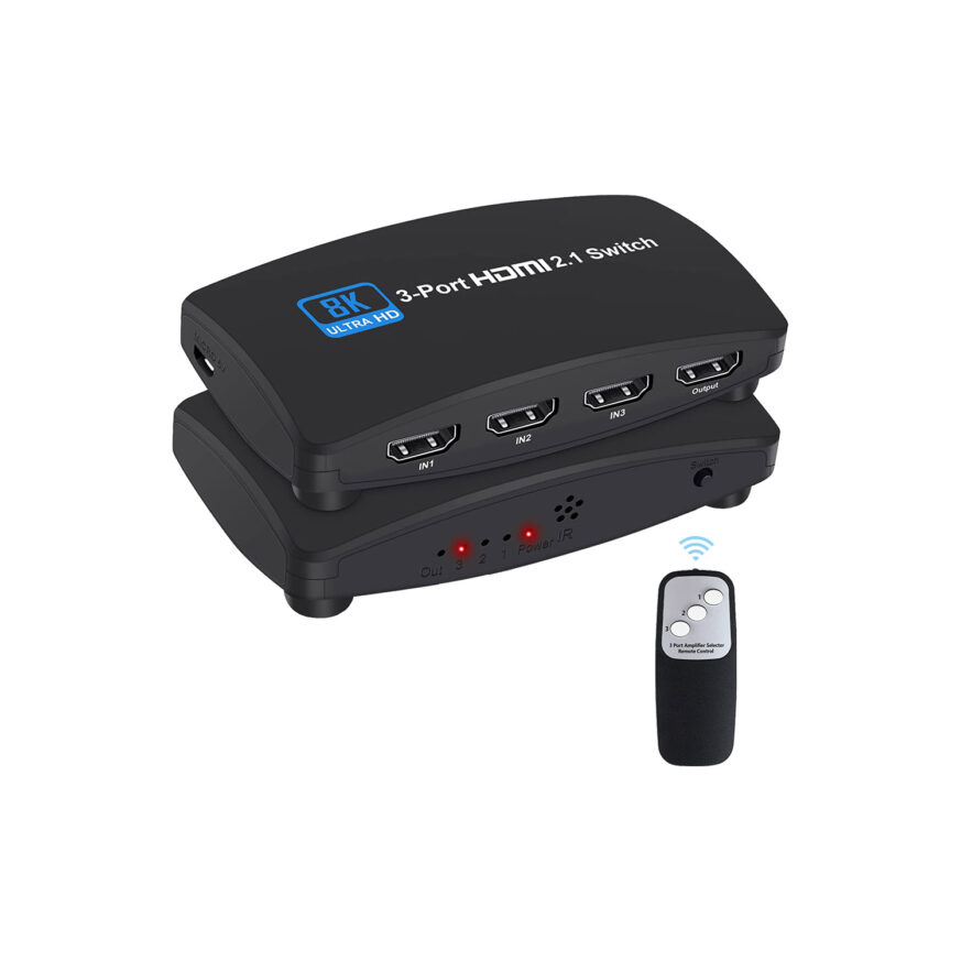 Switch 38 HDMI switcher 3x1