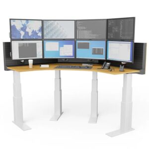 Sit stand Desk for Control Room