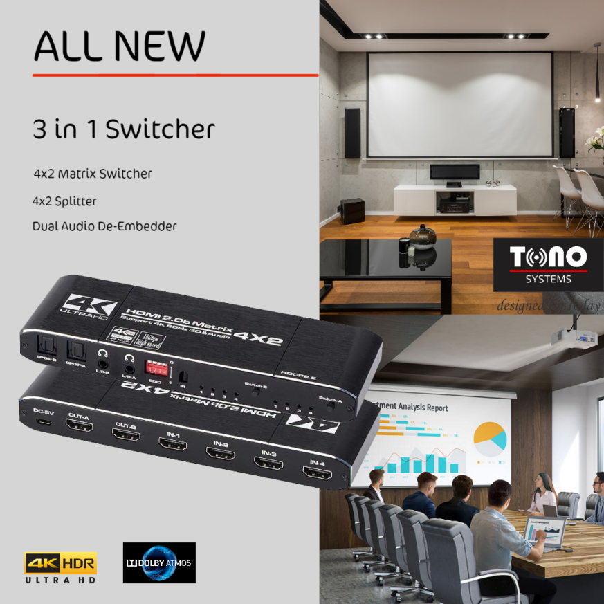 PRO UHD 42 HDMI Matrix Switcher