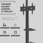 OFS 03 TV Floor Stand Trolley