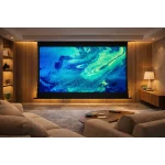 Motorized Tab Tensioned Projector Screens