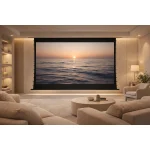 Motorized Tab Tensioned Projector Screens