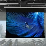 Large sized projector screen