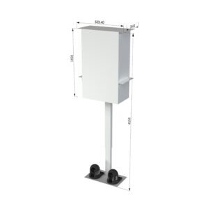 Tono CLC 150DE camera lift for dual cameras with Enclosure (2)