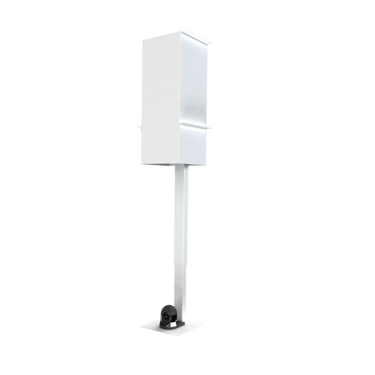CLC 150E Enclosed PTZ Camera Lift - Ceiling Mounted with 4 meter drop