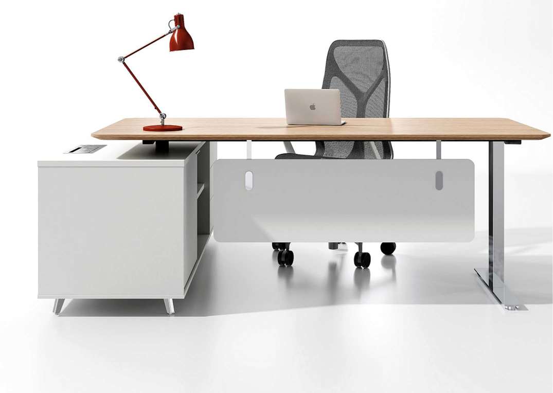 Ferros – Executive Motorized Desk with Integrated Storage