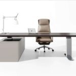 Ferros – Executive Motorized Desk with Integrated Storage