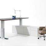 Ferros – Executive Motorized Desk with Integrated Storage