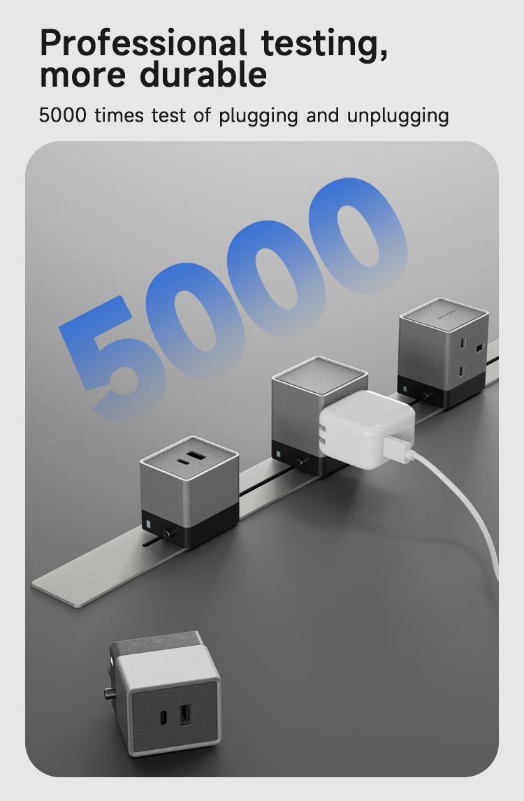 Tono Glide X – Modular Power Track for Conference Table