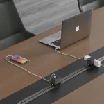 Tono Glide X – Modular Power Track for Conference Table