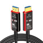 Tono Alpha 3 Red Edition – 8K AOC HDMI Cable | CL3 Rated | Long-Distance