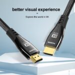 Tono Stallion – 8K HDMI 2.1 Braided Cable with eARC | Up to 5 Meters