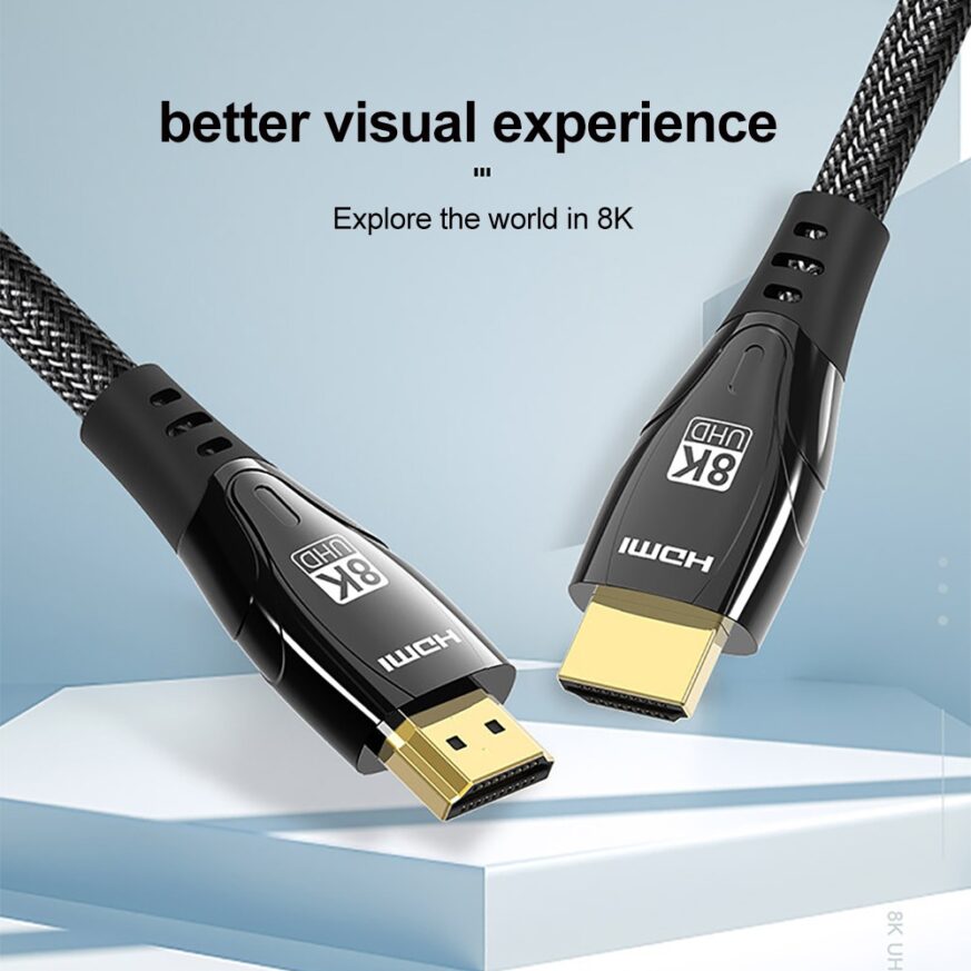 Tono Stallion – 8K HDMI 2.1 Braided Cable with eARC | Up to 5 Meters