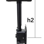 M50 – Adjustable Heavy-Duty Ceiling Mount for Large Projectors