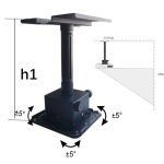 M50 – Adjustable Heavy-Duty Ceiling Mount for Large Projectors