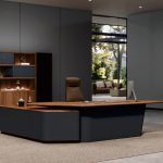 Minali Manager Desk – Luxury Executive Desk with Italian Minimalist Design