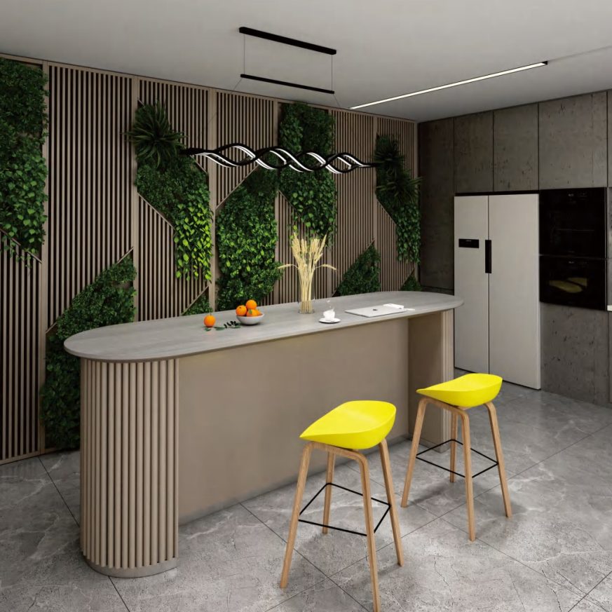 BRAVO Series – Luxury Office Bar Table for Modern Workspaces