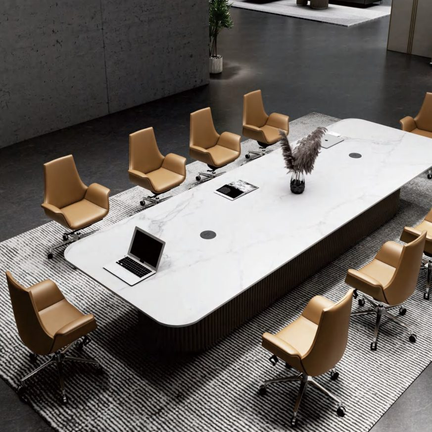 BRAVO Modern Luxury Conference Table for Stylish Meeting Rooms
