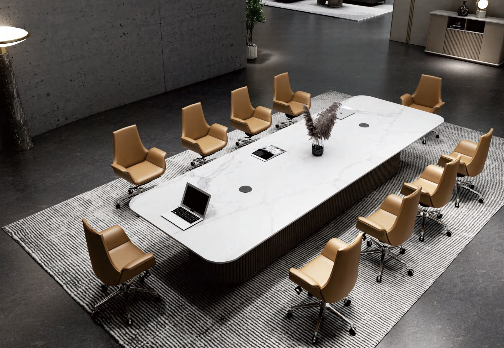 BRAVO Luxury Conference Table for Stylish Meeting Rooms