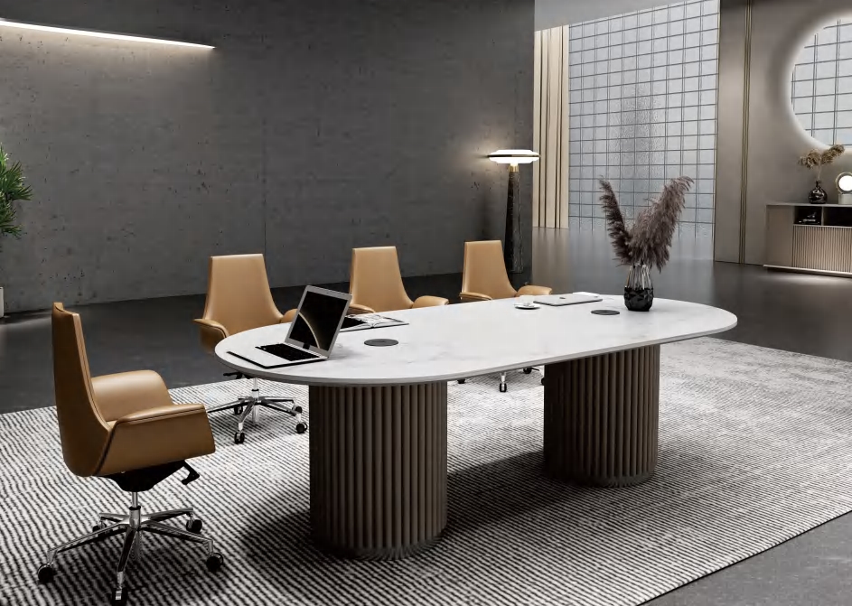 BRAVO Modern Luxury Conference Table for Stylish Meeting Rooms