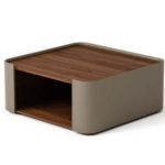 MUZO Coffee Table – Modern Wood Coffee Table with Storage for Stylish Office Spaces