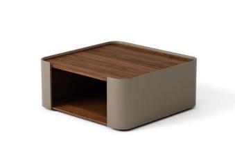 MUZO Coffee Table – Modern Wood Coffee Table with Storage for Stylish Office Spaces
