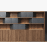 MINALI File Cabinet – Premium Office Storage Cabinet with Modern Wood & Matte Finish