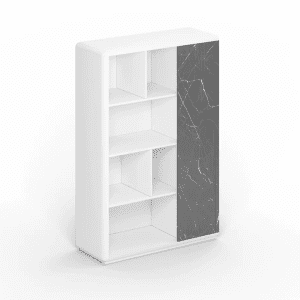 Astraé File Cabinet – Modern Office Storage Cabinet with Marble Accents for Premium Workspaces