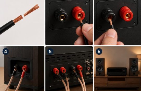 How to Connect Speaker Cables