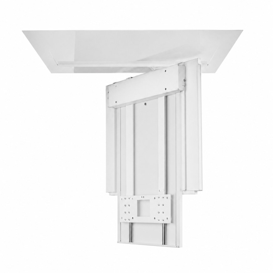 FL 65DR — Flip-Down Ceiling TV Lift with Drop & Rotation for TVs up to 65"