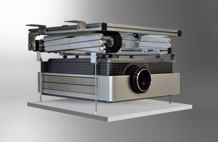 recessed projector lift