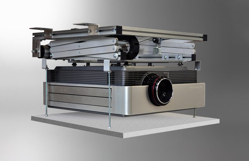 recessed projector lift