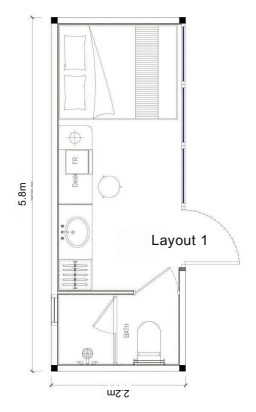Tono TC-H4 Garden Suite Cabin (5.8 m)