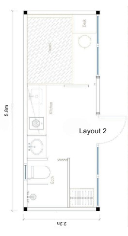 Tono TC-U2 Glass-Front Cabin (5.8 m)