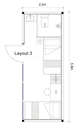 Tono TC-H4 Garden Suite Cabin (5.8 m)