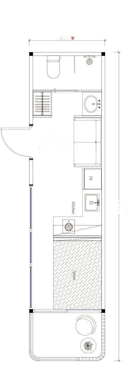 Tono TC-H1 Resort Deck Cabin (9 m)
